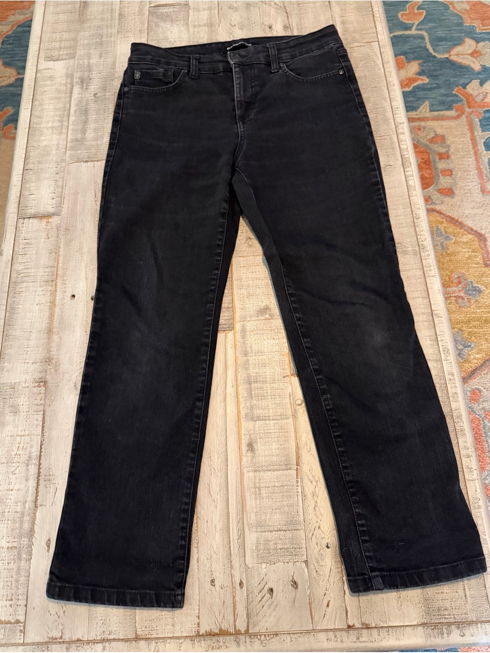 Bandolino Black Straight Leg Jeans Mandie